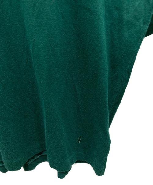 nagonstans（ナゴンスタンス）nagonstans (ナゴンスタンス) クルーネックカットソー グリーン サイズ:Ｍの古着・服飾アイテム