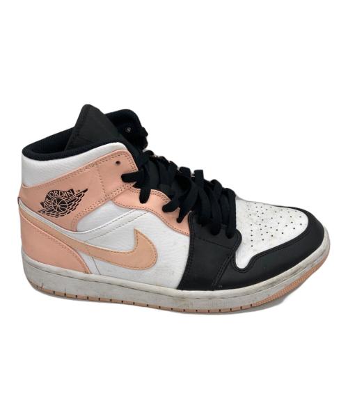 NIKE（ナイキ）NIKE (ナイキ) AIR JORDAN 1 MID WHITE/BLACK/CRIMSON  サイズ:27の古着・服飾アイテム