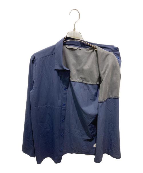 Teton Bros（ティートンブロス）Teton Bros (ティートンブロス) Sweet Water Shirt ネイビー サイズ:Ｓの古着・服飾アイテム