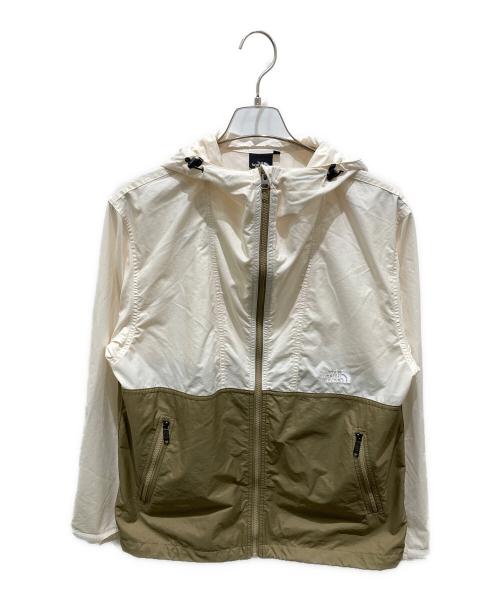 THE NORTH FACE（ザ ノース フェイス）THE NORTH FACE (ザ ノース フェイス) コンパクトジャケット ベージュ×ブラウン サイズ:Mの古着・服飾アイテム