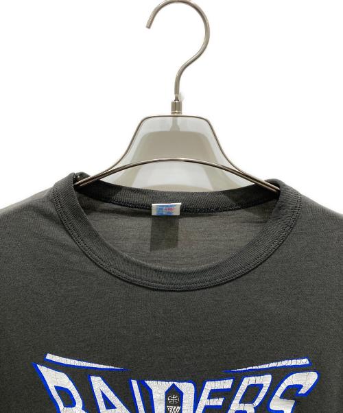 RUSSELL（ラッセル）RUSSELL (ラッセル) プリントTシャツ ブラック サイズ:Mの古着・服飾アイテム