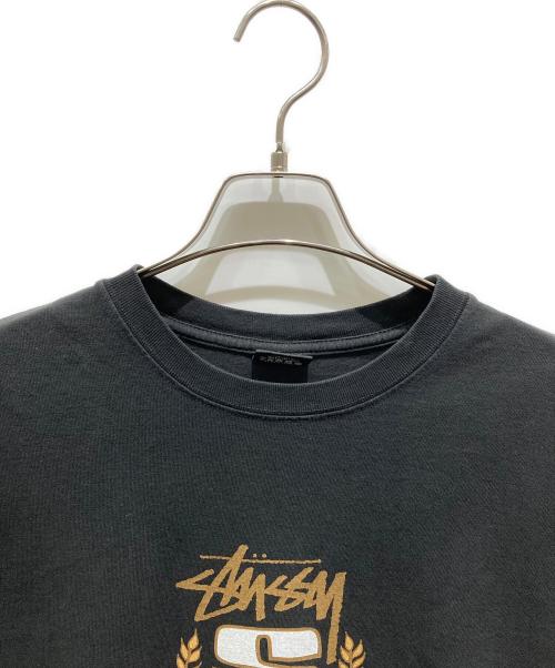 stussy（ステューシー）stussy (ステューシー) ロングスリーブカットソー ブラック サイズ:Mの古着・服飾アイテム
