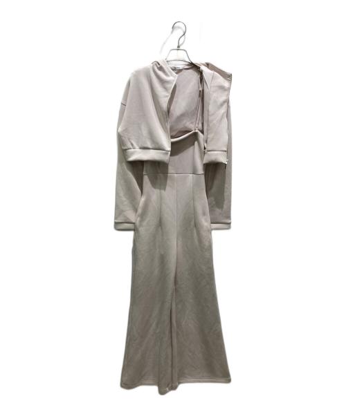Snidel（スナイデル）Snidel (スナイデル) パーカー×カットオールインワンset ピンク サイズ:1の古着・服飾アイテム