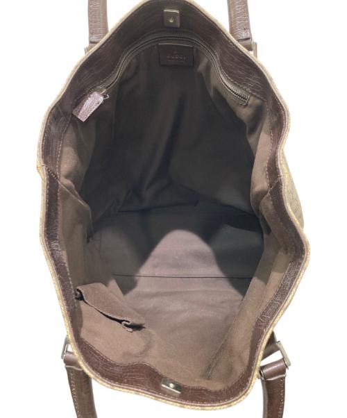 GUCCI（グッチ）GUCCI (グッチ) トートバッグ ブラウンの古着・服飾アイテム