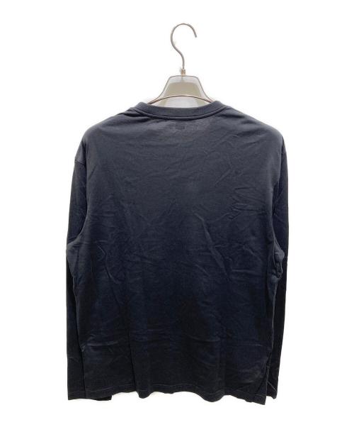Y-3（ワイスリー）Y-3 (ワイスリー) Stacked Logo Long Sleeve Tee ブラック サイズ:Mの古着・服飾アイテム