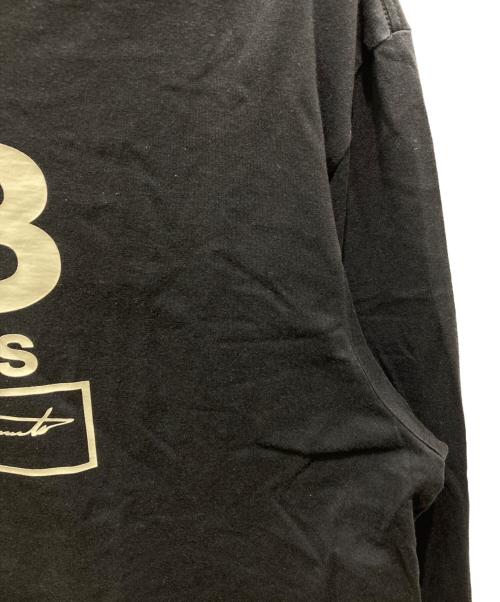 Y-3（ワイスリー）Y-3 (ワイスリー) Stacked Logo Long Sleeve Tee ブラック サイズ:Mの古着・服飾アイテム
