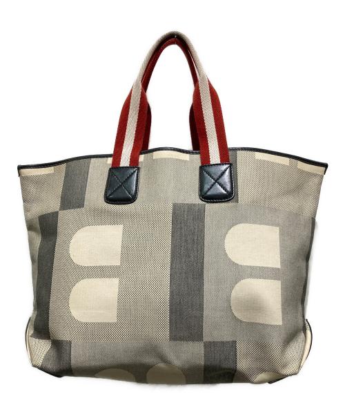 BALLY（バリー）BALLY (バリー) トートバッグ グレーの古着・服飾アイテム