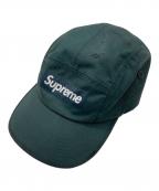SUPREMEシュプリーム）の古着「coated cordura camp cap」｜グリーン