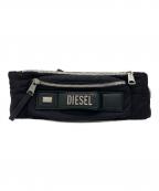 DIESELディーゼル）の古着「Logos Belt Bag」｜ブラック