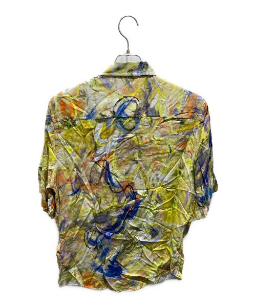 DIESEL（ディーゼル）DIESEL (ディーゼル) S-UMBE-SSL-PRINT グリーン サイズ:46の古着・服飾アイテム