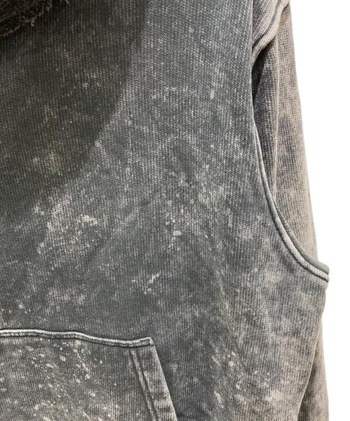 DIESEL（ディーゼル）DIESEL (ディーゼル) S-TOPPER FELPA プルオーバーパーカー グレー サイズ:Sの古着・服飾アイテム