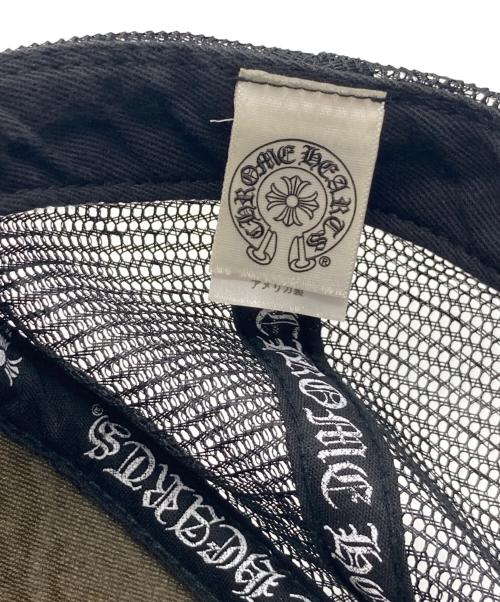 CHROME HEARTS（クロムハーツ）CHROME HEARTS (クロムハーツ) メッシュキャップ ブラックの古着・服飾アイテム
