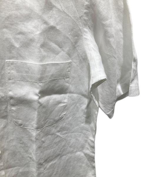 Maker's Shirt 鎌倉（メーカーズシャツカマクラ）Maker's Shirt 鎌倉 (メーカーズシャツカマクラ) リネンシャツ ホワイト サイズ:Sの古着・服飾アイテム