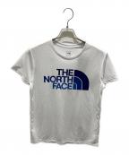 THE NORTH FACEザ ノース フェイス）の古着「ショートスリーブカラフルロゴティー」｜ブルー×ホワイト