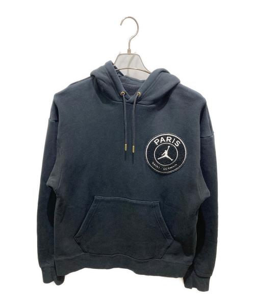 Paris Saint-Germain（パリサンジェルマン）Paris Saint-Germain (パリサンジェルマン) JORDAN (ジョーダン) PO TAPED HOODIE ブラック サイズ:Lの古着・服飾アイテム