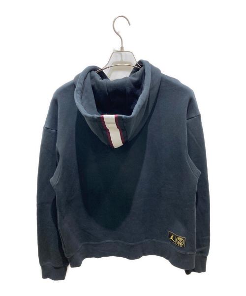 Paris Saint-Germain（パリサンジェルマン）Paris Saint-Germain (パリサンジェルマン) JORDAN (ジョーダン) PO TAPED HOODIE ブラック サイズ:Lの古着・服飾アイテム