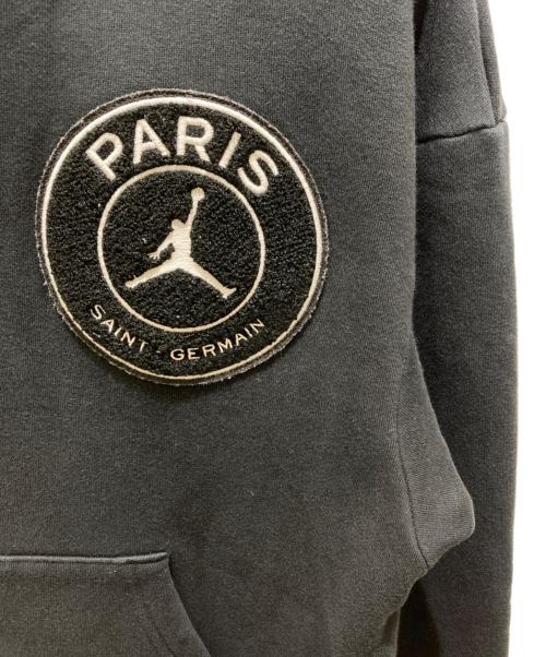 Paris Saint-Germain（パリサンジェルマン）Paris Saint-Germain (パリサンジェルマン) JORDAN (ジョーダン) PO TAPED HOODIE ブラック サイズ:Lの古着・服飾アイテム