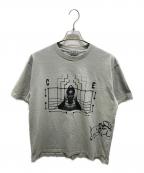 C.Eシーイー）の古着「OVERDYE CAUSE AND EFFECT T」｜グレー