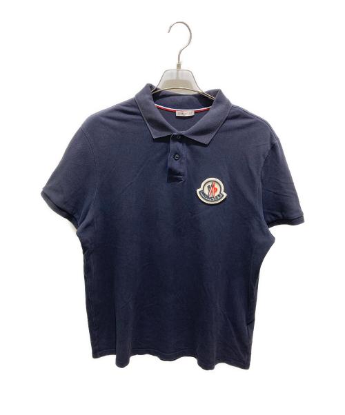 MONCLER（モンクレール）MONCLER (モンクレール) MAGLIA POLO MANICA CARTA ネイビー サイズ:XLの古着・服飾アイテム