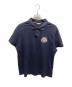 MONCLER（モンクレール）の古着「MAGLIA POLO MANICA CARTA」｜ネイビー
