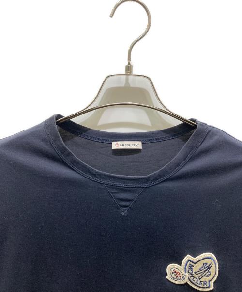 MONCLER（モンクレール）MONCLER (モンクレール) MAGLIA T-SHIRT ネイビー サイズ:XXLの古着・服飾アイテム