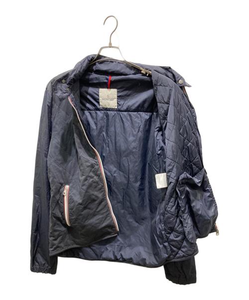 MONCLER（モンクレール）MONCLER (モンクレール) ジップアップキルティングジャケット ネイビー サイズ:4の古着・服飾アイテム