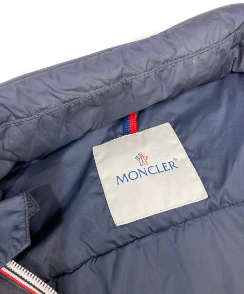 MONCLER（モンクレール）MONCLER (モンクレール) ジップアップキルティングジャケット ネイビー サイズ:4の古着・服飾アイテム