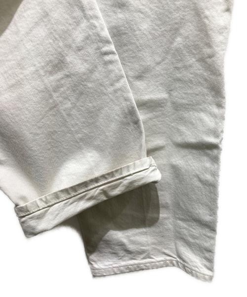 stussy（ステューシー）stussy (ステューシー) Double Dye Big OL Denim Pant ホワイト サイズ:30の古着・服飾アイテム