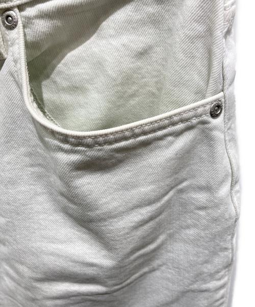 stussy（ステューシー）stussy (ステューシー) Double Dye Big OL Denim Pant ホワイト サイズ:30の古着・服飾アイテム