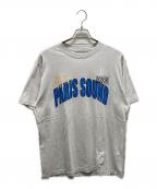 SOUND SHOP balansa×MARITHE+FRANCOIS GIRBAUDサウウドショップバランサ×マリテフランソワジルボー）の古着「プリントTシャツ」｜グレー