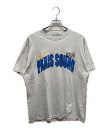 SOUND SHOP balansa×MARITHE+FRANCOIS GIRBAUD（サウウドショップバランサ×マリテフランソワジルボー）の古着「プリントTシャツ」｜グレー