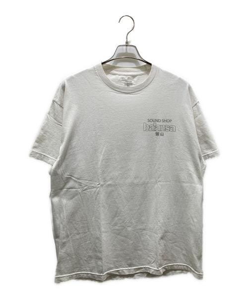 SOUND SHOP balansa（サウウドショップバランサ）SOUND SHOP BALANSA (サウウドショップバランサ) プリントTシャツ ホワイト サイズ:XLの古着・服飾アイテム