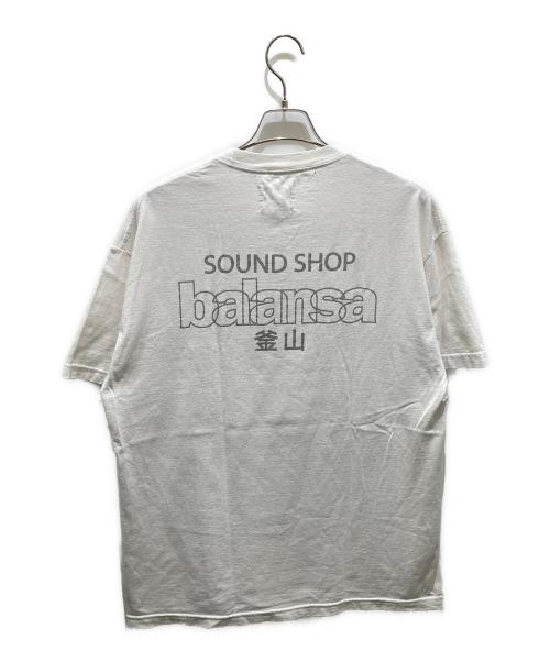 SOUND SHOP balansa（サウウドショップバランサ）SOUND SHOP BALANSA (サウウドショップバランサ) プリントTシャツ ホワイト サイズ:XLの古着・服飾アイテム