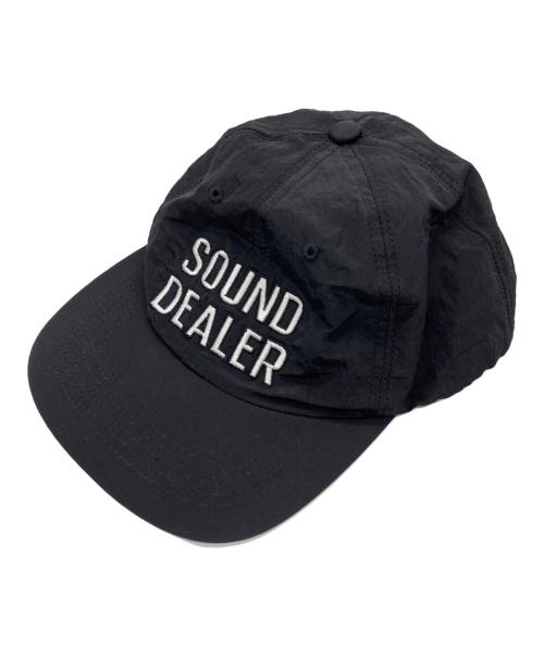 SOUND SHOP balansa（サウウドショップバランサ）SOUND SHOP balansa (サウウドショップバランサ) キャップ ブラックの古着・服飾アイテム