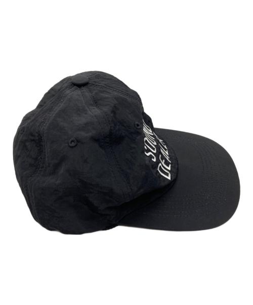 SOUND SHOP balansa（サウウドショップバランサ）SOUND SHOP balansa (サウウドショップバランサ) キャップ ブラックの古着・服飾アイテム