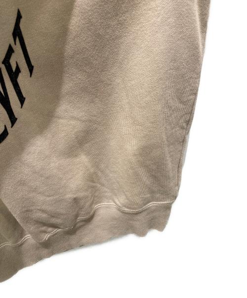 Lyft（リフト）Lyft (リフト) 半袖スウェット ブラウン サイズ:Lの古着・服飾アイテム