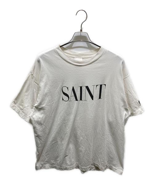 SAINT MICHAEL（セントマイケル）SAINT MICHAEL (セントマイケル) SS TEE ホワイト サイズ:XLの古着・服飾アイテム