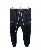 RICK OWENSリックオウエンス）の古着「PERFORMA CARGO JOG」｜ブラック