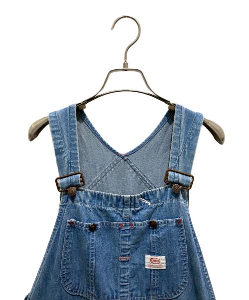 OWDEN（オウデン）OWDEN (オウデン) オーバーオール ブルー サイズ:記載無しの為実寸参照の古着・服飾アイテム