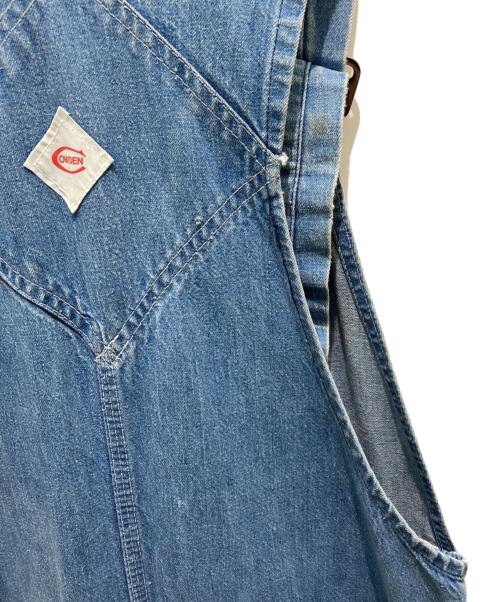 OWDEN（オウデン）OWDEN (オウデン) オーバーオール ブルー サイズ:記載無しの為実寸参照の古着・服飾アイテム