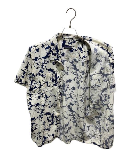 Patagonia（パタゴニア）Patagonia (パタゴニア) アロハシャツ ブルー サイズ:Mの古着・服飾アイテム