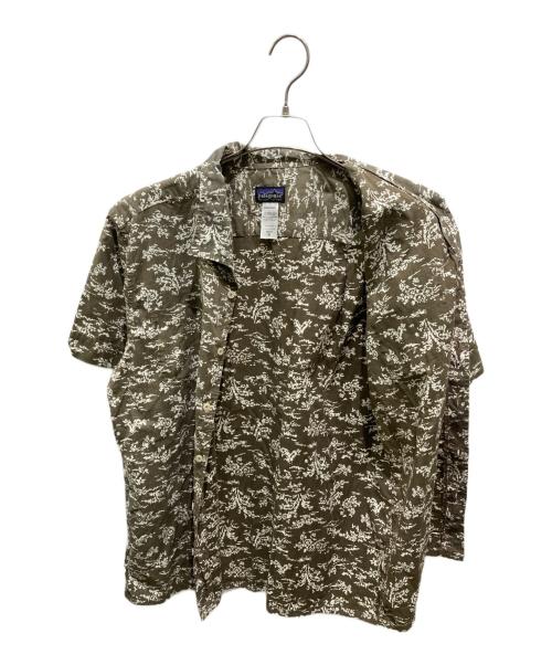 Patagonia（パタゴニア）Patagonia (パタゴニア) アロハシャツ ブラウン サイズ:Mの古着・服飾アイテム