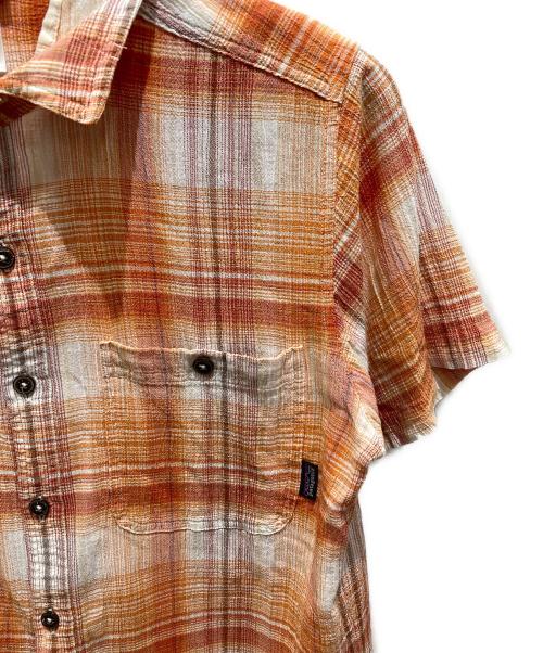 Patagonia（パタゴニア）Patagonia (パタゴニア) オンブレチェックシャツ オレンジ サイズ:Sの古着・服飾アイテム