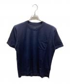 山と道ヤマトミチ）の古着「100％ Light Merino pocket t-shirt」｜ネイビー