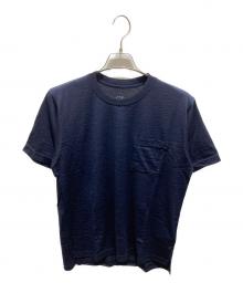 山と道（ヤマトミチ）の古着「100％ Light Merino pocket t-shirt」｜ネイビー