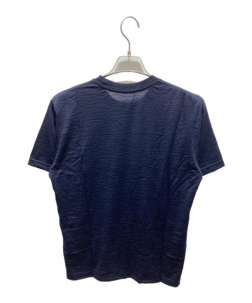 山と道（ヤマトミチ）山と道 (ヤマトミチ) 100％ Light Merino pocket t-shirt ネイビー サイズ:Mの古着・服飾アイテム