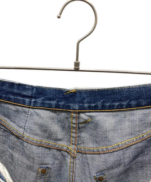 EVISU（エヴィス）EVISU (エヴィス) デニムハーフパンツ インディゴ サイズ:34の古着・服飾アイテム