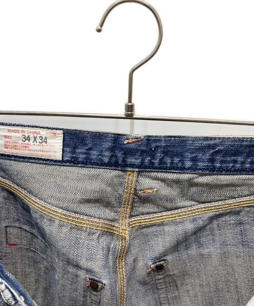 YAMANE（ヤマネ）YAMANE (ヤマネ) デニムパンツ インディゴ サイズ:34の古着・服飾アイテム