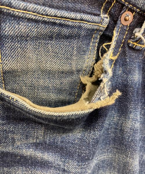 44DENIM JELADO（44デニムジェラード）44DENIM JELADO (44デニムジェラード) セルビッチデニムパンツ インディゴ サイズ:32の古着・服飾アイテム