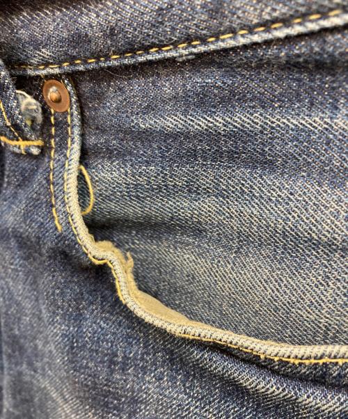 44DENIM JELADO（44デニムジェラード）44DENIM JELADO (44デニムジェラード) セルビッチデニムパンツ インディゴ サイズ:32の古着・服飾アイテム